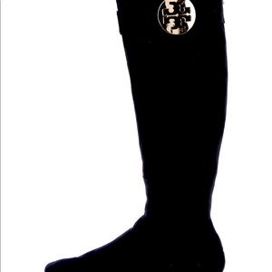 Tory Burch Black Suede Boots -Size 7